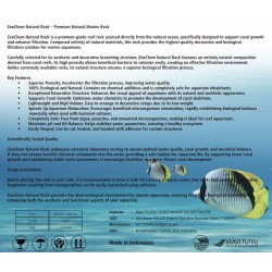 ZeoChem - Naturel Reef Rock - 20 kg