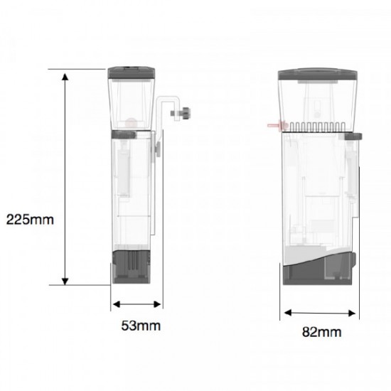 Bubble Magus - Mini Q - Protein Skimmer - Nano Bubble Magus - Mini Q - Protein Skimmer - Nano
