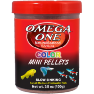 Omega One Color Mini Pellets 270ml / 100gr