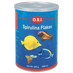 OSI Spirulina Flake 1000ml / 200gr.