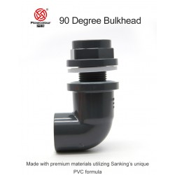 Geçiş Rakoru Eğimli  ( Elbow Bulkhead ) - Gri