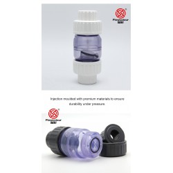 Check Valve - Şeffaf,Gri