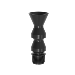 Nozzle Su Çıkış - Siyah - POM - 25 lik