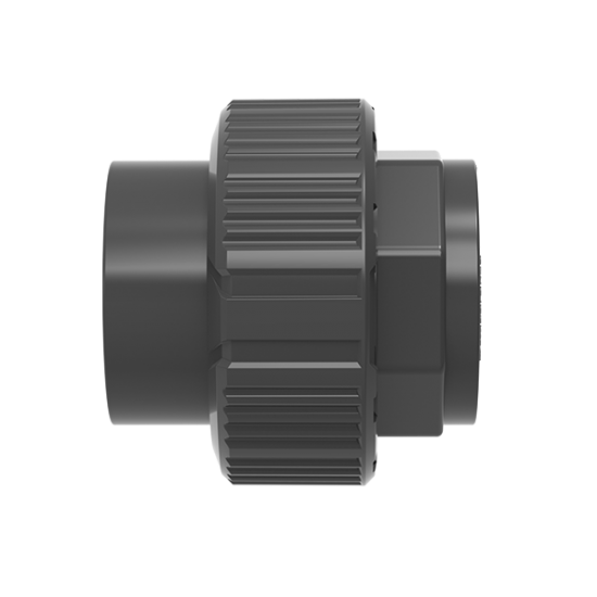 Rakor ( Union ) - Beyaz - uPVC - ( Tek Taraf Dişli )