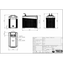 Teco TK 150 - Soğutucu