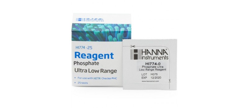 Phosphate Reagents (Ultra Low Range) for Checker® HC (25 Tests) - HI774-25