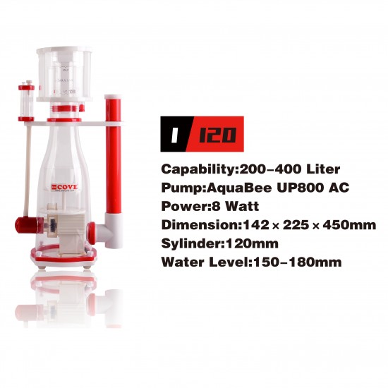 AquaBee COVE I-120 Protein Skimmer