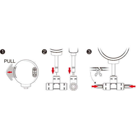 AutoAqua Digital Inline Tds - Titanium S1 TDS-100S